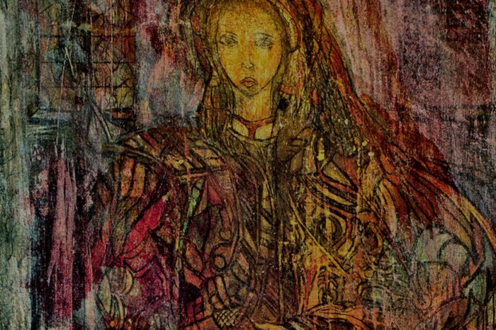 Dama dello scudo quadro Roberto Fregosi