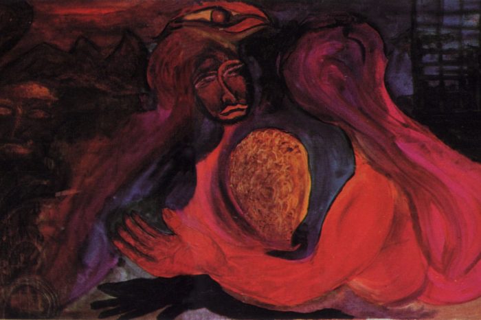 La famiglia Roberto Fregosi quadro