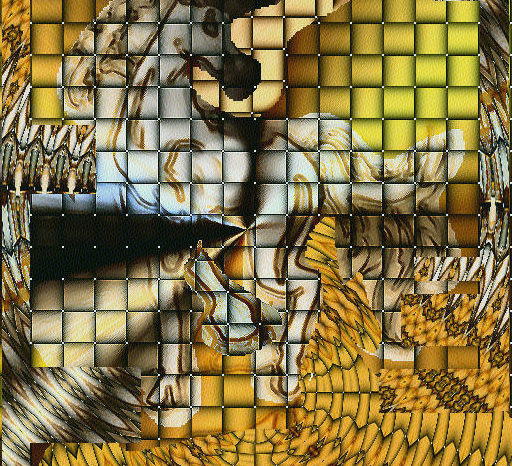 L'unicorno dorato quadro Roberto Fregosi