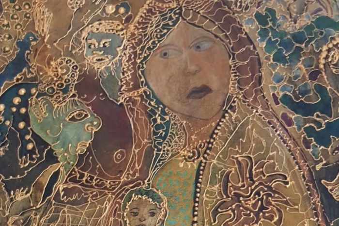 Tentazioni della Madre quadro Roberto Fregosi