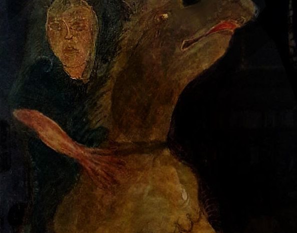 Il vincitore quadro Roberto Fregosi pittore Novara
