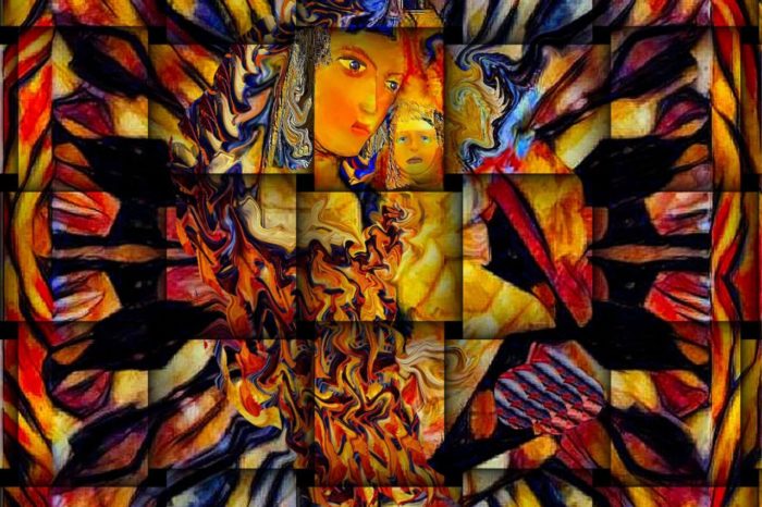 madonna20 quadro Roberto Fregosi pittore Novara