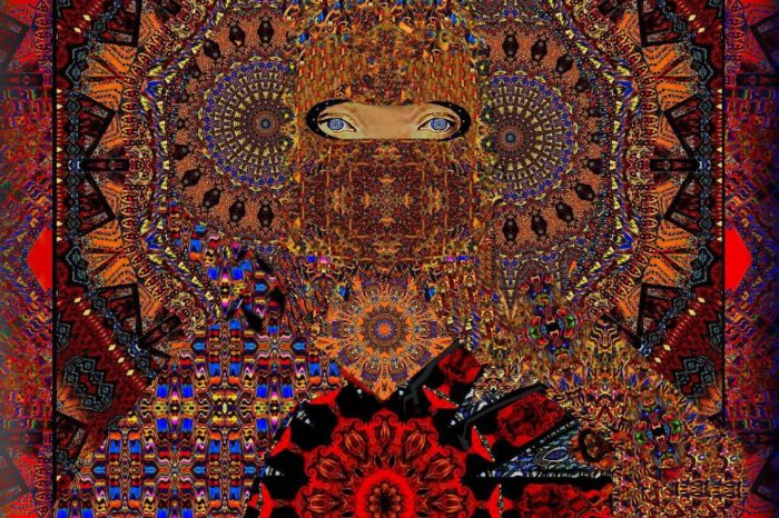 La guerriera quadro Fregosi Roberto pittore Novara